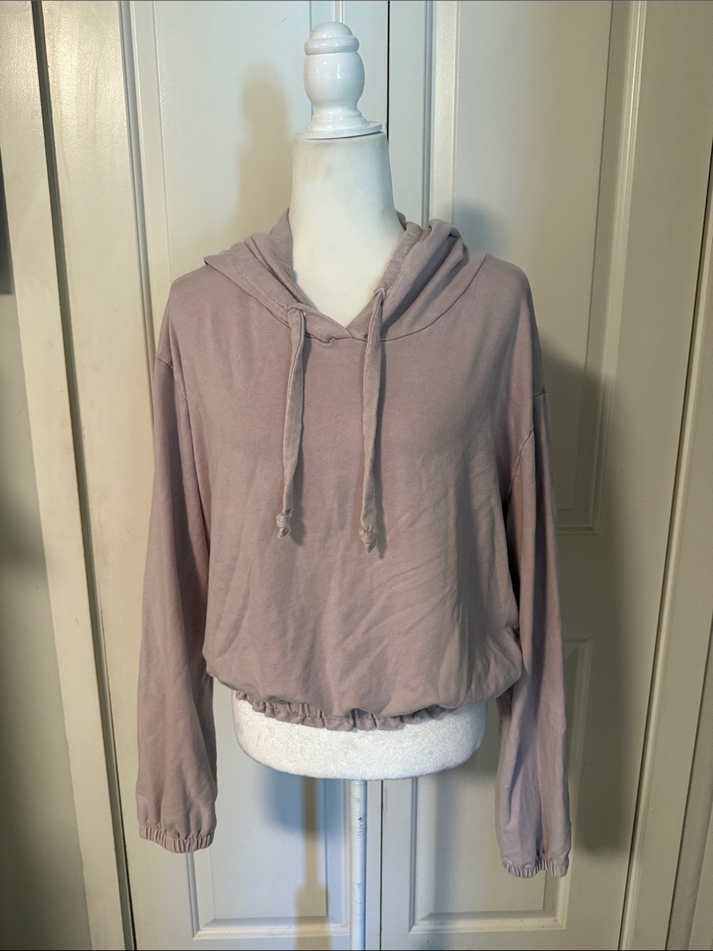 Project Social T Mauve Dusty Pink Hooded Pullover